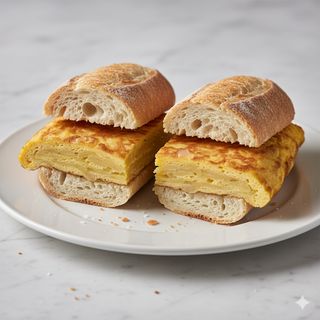 Bocadillo de tortilla de patatas