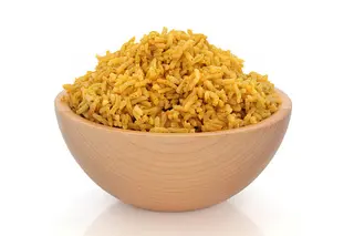 1/2 Pilau & 1/2 Chips (Gravy)