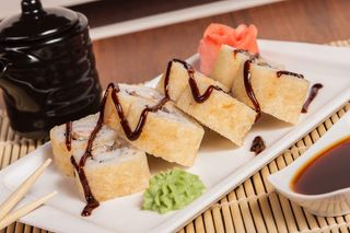 Унаги темпура маки