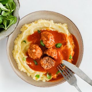 Ćufte sa pire krumpirom