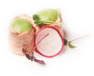 27 Bigne flambe - 2 pezzi