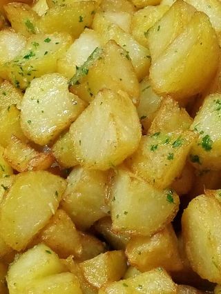 (Ración). Papas de asadero 