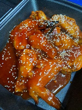 Курячі крильця BBQ