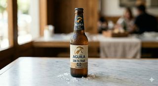 Cerveza Aguila Sin Filtrar 0,0 (330 Ml.)