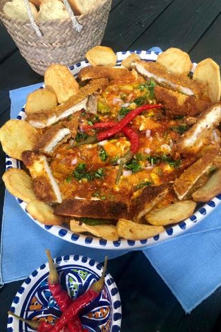 Plat kafteji Escalope