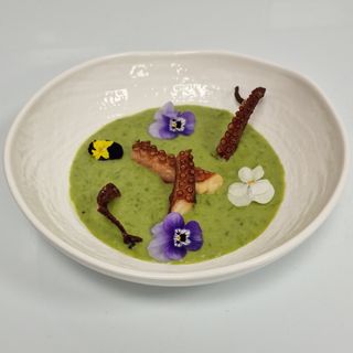 Vellutata di piselli 