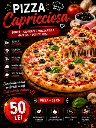 Pizza Capricciosa 32cm
