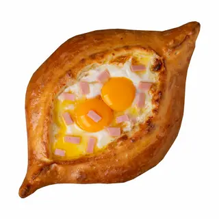 Աջարական խաչապուրի խոզապուխտով