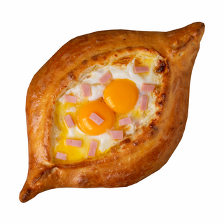 Աջարական խաչապուրի խոզապուխտով