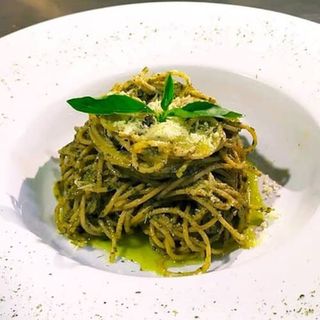 Spaguetti Al Pesto