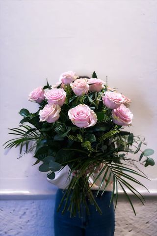 Ramo De Rosas Rosas (12 Uds.)