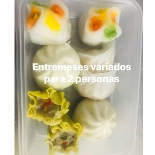 Entremeses variados para 2 personas (8 uds.)
