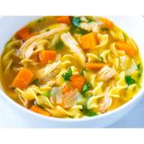 Chicken boiled noodles