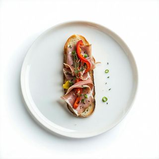 Porchetta e peperoni