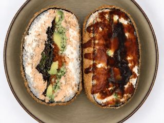 Sushi Burger grill łosoś
