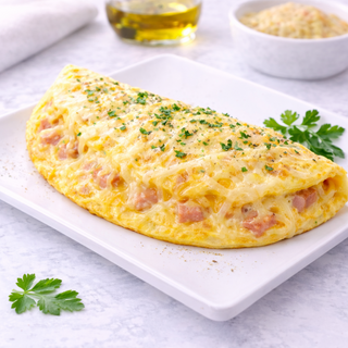 Omleta cu sunca si cascaval 200G