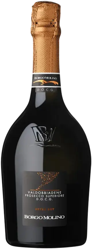 Prosecco Superiore Extra Dry Valdobbiadene D.O.C.G Borgo Molino