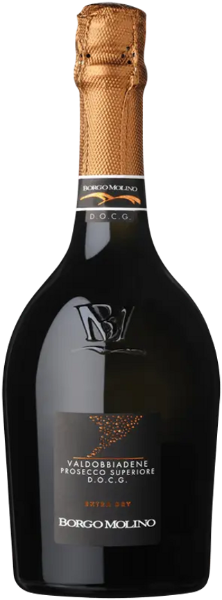 Prosecco Superiore Extra Dry Valdobbiadene D.O.C.G Borgo Molino