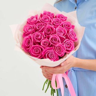 Bouquet rose rosa 50cm