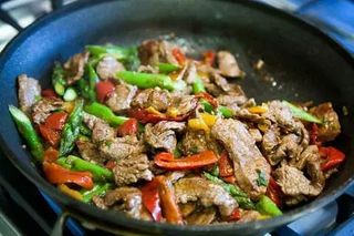 Мясо с овощами