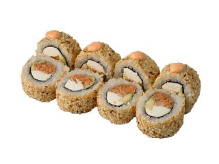 Pikantny rolki z pieczonym łososiem  8 szt (275g)