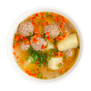 Суп с фрикадельками