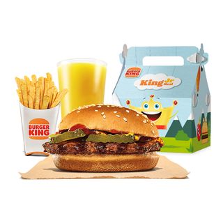 Hamburger King JR. Menu