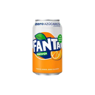 Fanta Naranja Zero (330 Ml.)