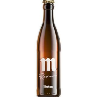 Cerveza Mahou reserva (33 cl.)