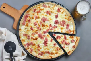 Pizza Hawái (30 cm.)