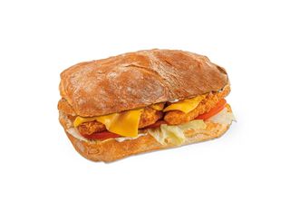 Чиабатта с стрипсами 