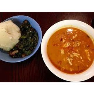 Orenge Soup + Ugali