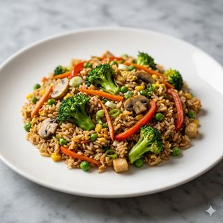 121.Arroz Salteado Y Verdura