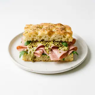 Sandwich Mortadella Pistacchio