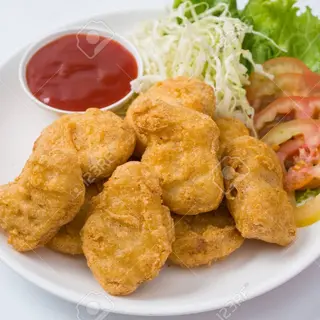 Menu Nuggets no prato