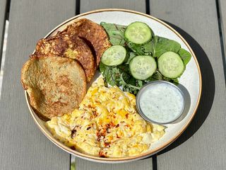 Хешбраун із скремблом (320g)