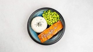 Salmon Teriyaki Bowl