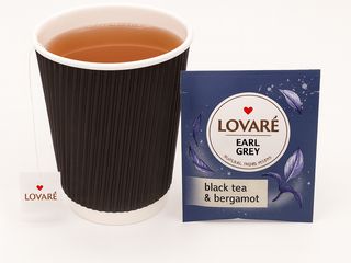 Чай Чорний з бергамотом пакетований (350ml)