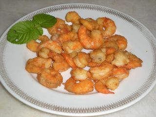 Gamberi fritti