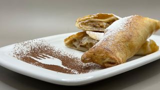 Штрудель с яблоком