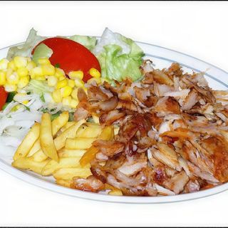 Döner kebab plato