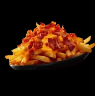 Patatas con bacon y cheddar