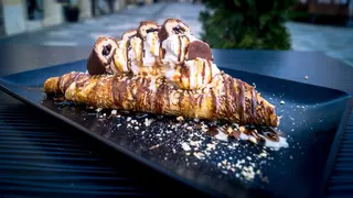 Twix summer palačinka