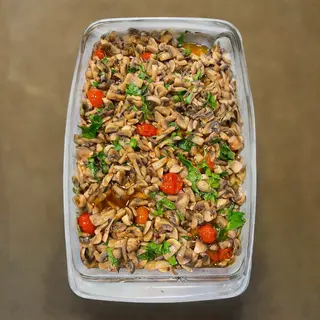 Porzione di Funghi champignon