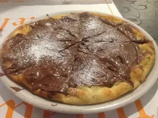 Focaccia con nutella