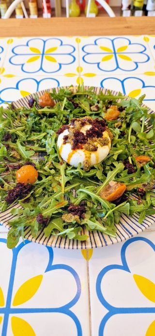 Ensalada verde Burrata