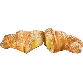 Cornetto farcito con crema pasticcera