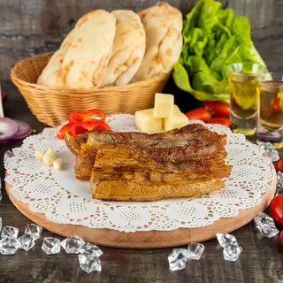 Svinjska roštilj slanina - porcija