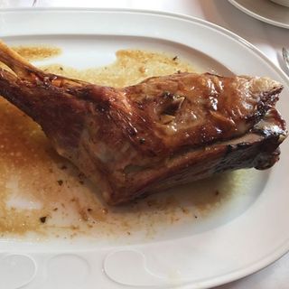 Paletilla De Lechal A Baja Temperatura