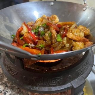 Scodella di fuoco con pollo 